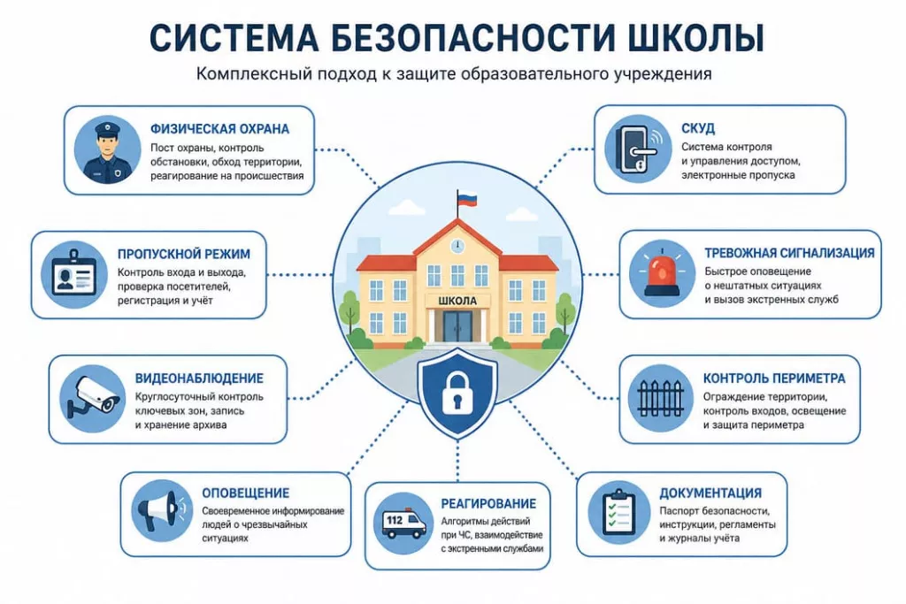требования к охране школ