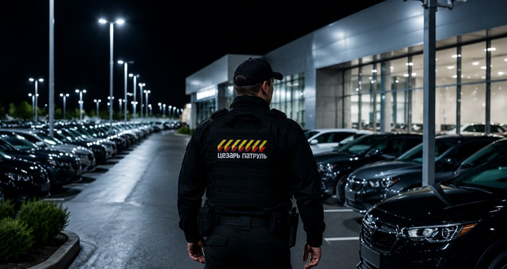 комплексная охрана автосалона